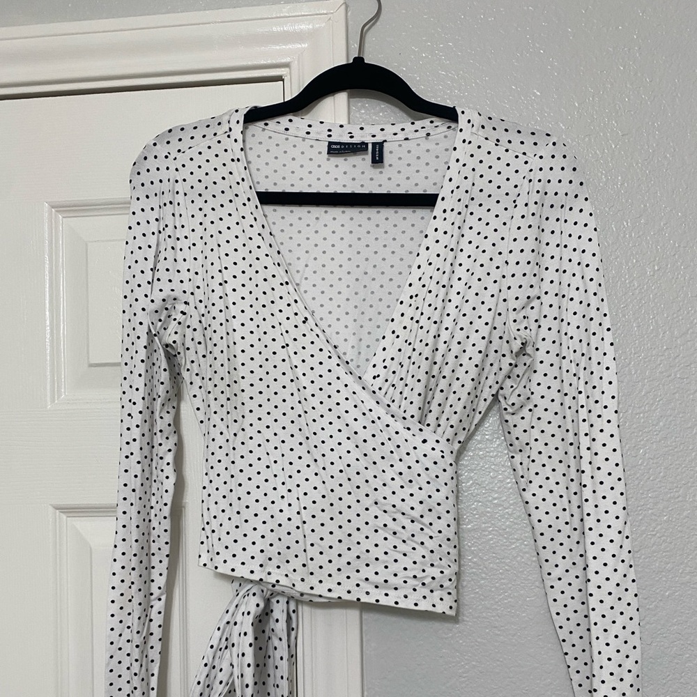 ASOS design wrap top